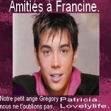 Grégory notre petit Ange...